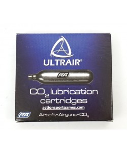 Баллончик CO₂ ASG Ultrair для пневматики, сервисный (1 шт.)