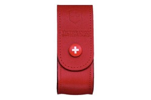 Чехол Victorinox 4.0520.1 (кожа, для ножей 91 мм, красный)
