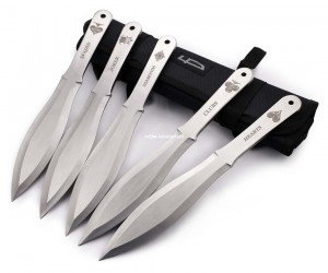Набор метательных ножей «Баланс» карточные масти (M-131SM) 5 шт.