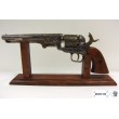 Макет револьвер морского офицера Colt Navy, латунь (США, 1851 г.) DE-1040-L - фото № 6