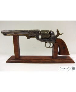 Макет револьвер морского офицера Colt Navy, латунь (США, 1851 г.) DE-1040-L