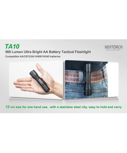 Тактический фонарь NexTORCH TA10, CREE XP-L V5, 560 люмен, 5 режимов