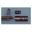 Дульный компенсатор ”Веер14” двухкамерный, тип АК резьба 14 мм, левая (сталь) - фото № 4