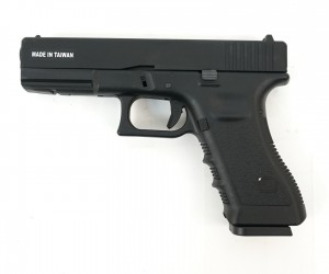 Страйкбольный пистолет KJW Glock G17 CO₂, металл. затвор (KP-17-MS.CO2)