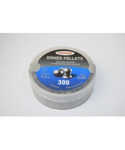 Пули «Люман» Domed pellets 4,5 мм, 0,68 г (300 штук)