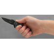 Нож полуавтоматический Kershaw Cryo BlackWash K1555BW - фото № 8