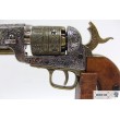 Макет револьвер морского офицера Colt Navy, латунь (США, 1851 г.) DE-1040-L - фото № 7