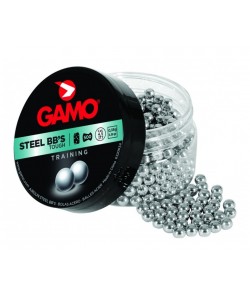 Шарики для пневматики Gamo BB'S стальные 4,5 мм (500 штук)