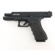 Страйкбольный пистолет KJW KP-18 Glock G18 CO₂ Black, металл. затвор - фото № 5