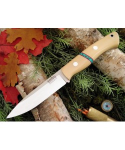 Нож Bark River Aurora Antique Ivory Micarta