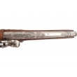 Макет пистолет дуэльный мастера Буте, никель (Франция, 1810 г.) DE-1084-NQ - фото № 3