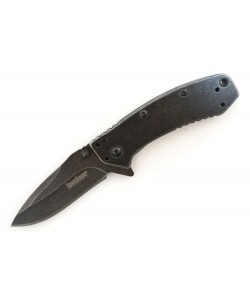 Нож полуавтоматический Kershaw Cryo BlackWash K1555BW