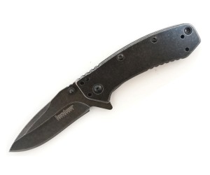 Нож полуавтоматический Kershaw Cryo BlackWash K1555BW