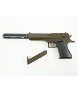 Страйкбольный пистолет Shantou Smart K111DS (Desert Eagle, с глушителем) G.17.2