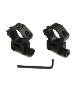 Кольца 30 мм Combat 12/30/32 на планку 10-12 мм, высота 32 мм