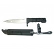 ММГ штык-нож НС-АК (6Х5) черный, клинок с пропилом - фото № 9