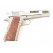 Пневматический пистолет Swiss Arms SA1911 SSP Seventies Stainless Pistol (Colt) - фото № 2