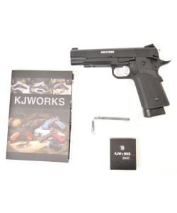 Страйкбольный пистолет KJW KP-05 Colt M1911 Hi-Capa CO₂ GBB