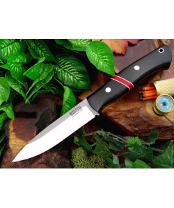 Нож Bark River Aurora Black Canvas Micarta Bloody Basin