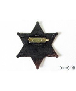 Значок звезда Шерифа шестиконечная (DE-101)