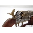 Макет револьвер морского офицера Colt Navy, латунь (США, 1851 г.) DE-1040-L - фото № 10