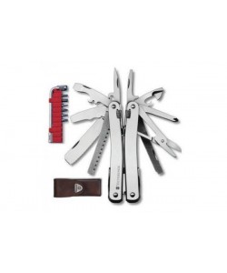 Мультитул Victorinox SwissTool Spirit XC Plus 3.0238.L (105 мм, 37 функций, кож. чехол)