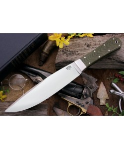 Нож Bark River Rogue Green Linen Micarta