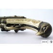 Макет пистолет кремневый трехдульный, под кость (Франция, XVIII век) DE-5306 - фото № 3