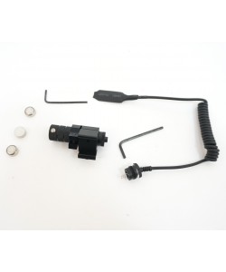 Лазерный целеуказатель компактный (красный) выносная кнопка (BH-LGR04)