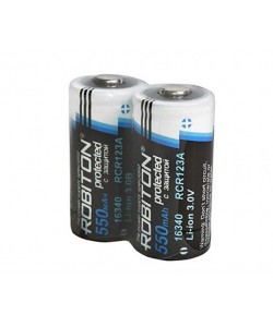 Аккумулятор Robiton CR123A Li16340/3.0v 550 mAh 