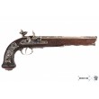 Макет пистолет дуэльный мастера Буте, никель (Франция, 1810 г.) DE-1084-NQ - фото № 6