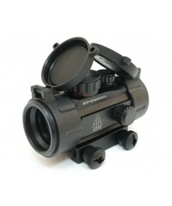 Коллиматорный прицел Leapers UTG New Gen 1x30 закрытый на Weaver (SCP-RD40RGW-A)
