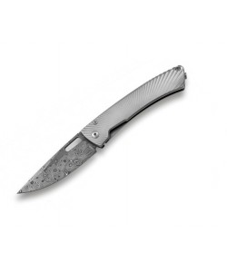 Нож складной LionSteel TiSpine Damascus TS1DR GM