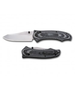 Нож складной Benchmade 950 Rift (G-10 серая рукоять, узор)