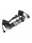 Детский блочный лук Man Kung MK-CBK1, 11 кг, 64 см (черный)