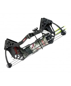 Детский блочный лук Man Kung MK-CBK1, 11 кг, 64 см (черный)