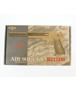 Страйкбольный пистолет Shantou Smart K111DS (Desert Eagle, с глушителем) G.17.2