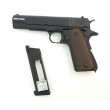 Страйкбольный пистолет KJW Colt M1911A1 CO₂ GBB Black - фото № 4