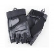 Перчатки с обрезанными пальцами Oakley tac-0202n Black - фото № 1