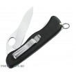 Нож складной Victorinox Sentinel One Hand 0.8413.MW3 (111 мм, черный) - фото № 2