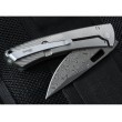 Нож складной LionSteel TiSpine Damascus TS1DR GM - фото № 2