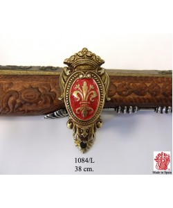 Макет пистолет дуэльный мастера Буте, латунь (Франция, 1810 г.) DE-1084-L