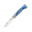 Нож складной Opinel Specialists Outdoor Junior №07, 7 см, нерж. сталь, свисток, синий - фото № 1