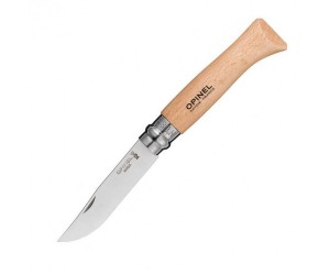 Нож складной Opinel Tradition №08, клинок 8,5 см, нерж. сталь, рукоять бук, чехол