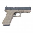 Страйкбольный пистолет WE Glock-18 Gen.4 Tan, сменные накладки (WE-G002B-TN) - фото № 9