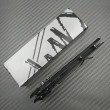 Нож автоматический с металлической рукоятью Мастер Клинок MA004 - фото № 7