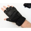 Перчатки с обрезанными пальцами Oakley tac-0202n Black - фото № 2