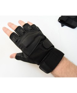 Перчатки с обрезанными пальцами Oakley tac-0202n Black