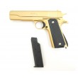 Страйкбольный пистолет Galaxy G.13GD (Colt 1911) золотистый - фото № 3