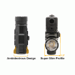 Тактический фонарь UTG Leapers на Weaver, светодиод 24mm 3V LED IRB, 400 люмен - фото № 4